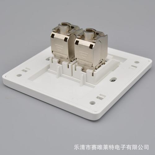 双口超六类屏蔽网络面板在千兆计算机网络工程施工中的应用与安装指南